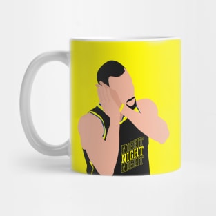 stephen curry night night celebration Mug